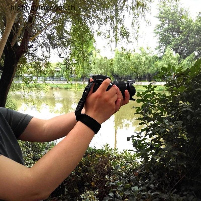 HCTH สายคล้องมือกล้องน้ําหนักเบาสําหรับกล้อง DSLR Canon/Nikon/Sony/Fujifilm HOT