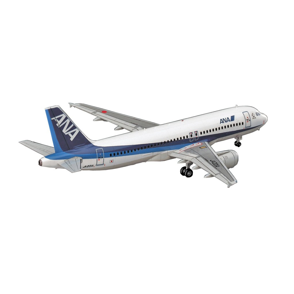 Hasegawa 1/200 ANA Airbus A320 Plastic Model 32