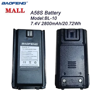 Original A58S BL-10 แบตเตอรี่ 7.4v 2800mAH Li-Ion แบตเตอรี่ สำหรับ BF A58S Two Way วิทยุ