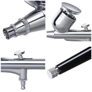 แอร์บรัช ปากกาพ่นสี Airbrush HD-130 - 2 จังหวะ - หัวฉีด 0.3 มม - เหมาะสำหรับใช้พ่นสีงานโมเดล, บอดี้เพ้นท์, เฟอร์นิเจอร์