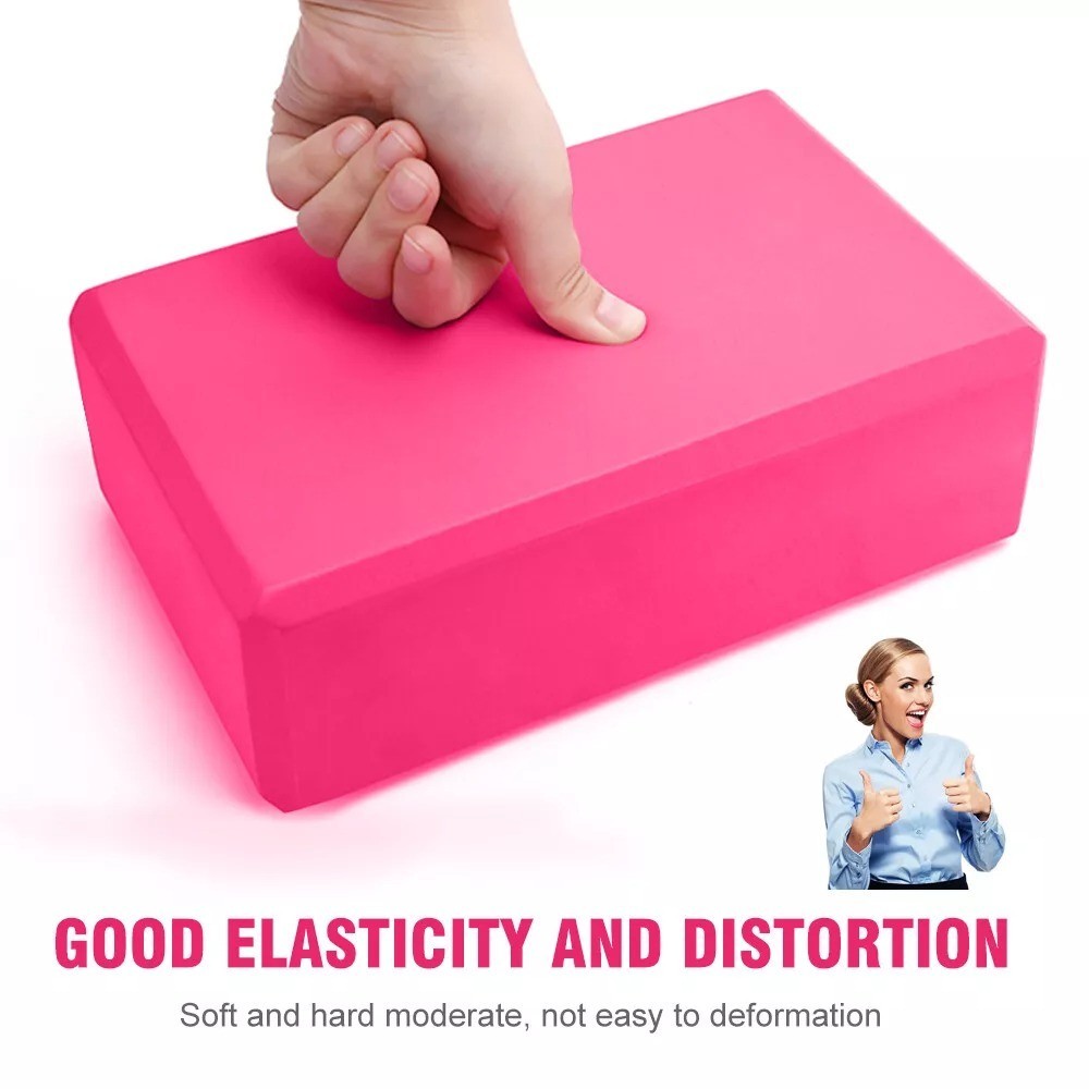 เบาะโฟมบล็อกโยคะกันลื่น - YF-23 YFASHION โฟมบล็อก EVA ทนทาน