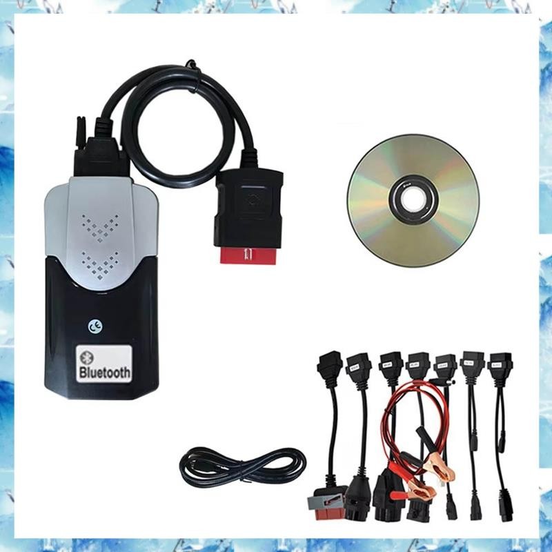 [ ] ใหม่ Vci 2021.11 Keygen บน Cd Vd พร้อม Bluetooth TNESF DELPHIS ORPDC Obd Scanner รถยนต์รถบรรทุกเ
