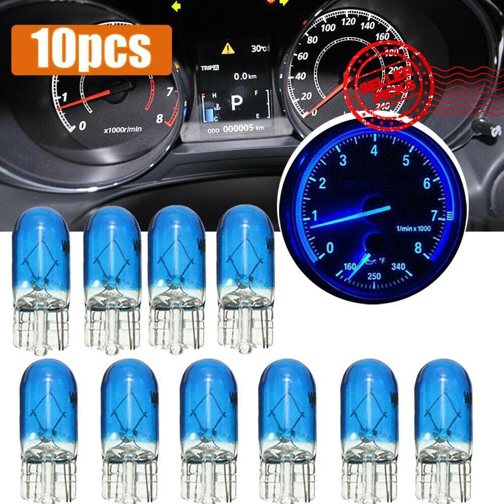 ไฟแสดงสถานะรถยนต์ Dash Light T10 Plug-in Bulb Amber Indicator Bulb 12v Blue Light H6i2