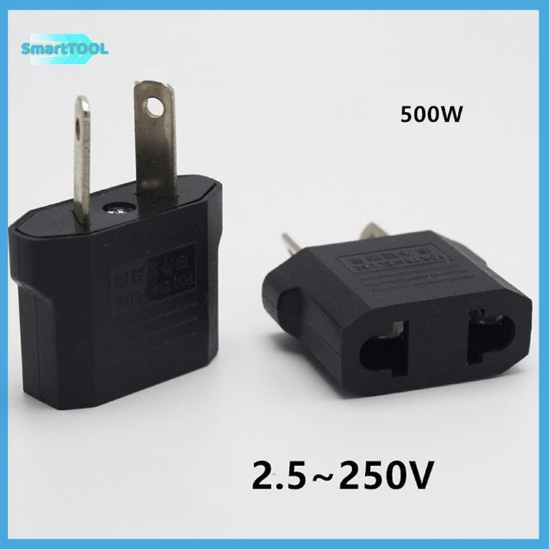 UTZN> EU USA ยุโรปปลั๊กแปลงอะแดปเตอร์ซ็อกเก็ตแบบพกพาอะแดปเตอร์แปลง Power ใหม่