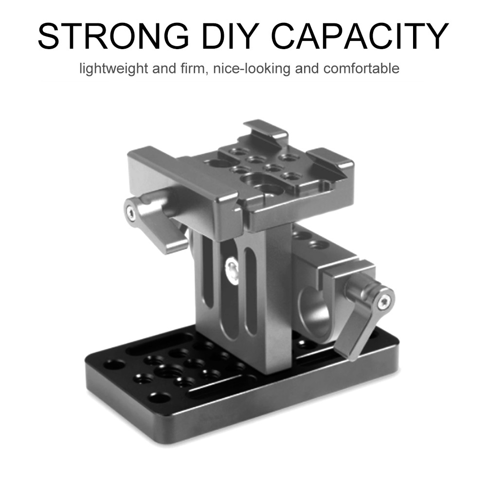 Camera Quick Release Plate DSLR Plate Plate Tripod สำหรับการถ่ายภาพ