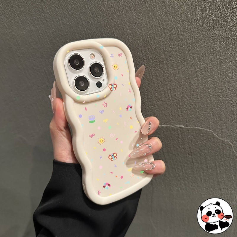 3D Waveเคสโทรศัพท์สําหรับVivo T3 Ultra Lite T3X T2 Pro T2X T1X V21E V20 iQOO Z9 Lite Z7 Pro Z7i Z6 5