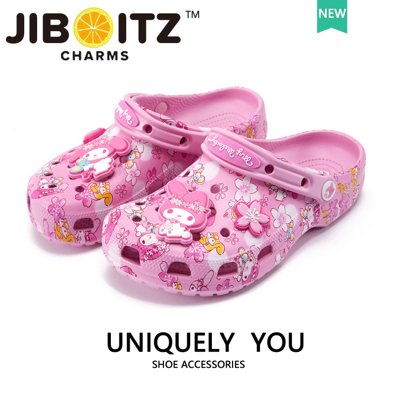 My Melody Classic Clog รองเท้าหัวโตเด็กผู้หญิง ลายกระต่ายการ์ตูนน่ารัก กันลื่น เบาสบาย รุ่น #211201