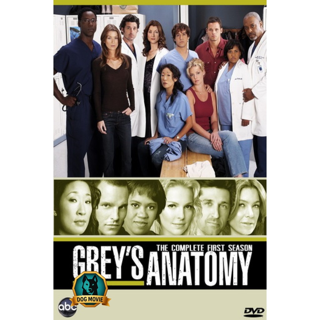 DVD Grey s Anatomy Season 1 แพทย์มือใหม่หัวใจเกินร้อย ปี 1