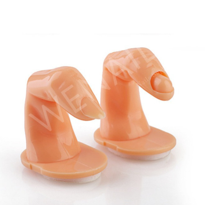 นิ้วปลอมฝึกต่อเล็บ แบบมีหรือไม่มีเล็บ นิ้วปลอม - wenails