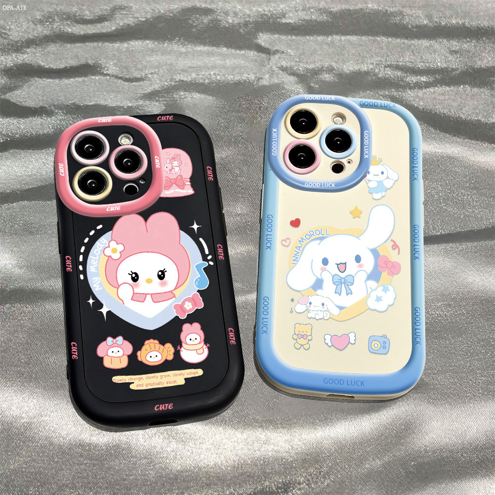 เคส For OPPO A18 A17 A15 A38 A3S A7 A5S A12 A15S A16 A76 A52 A72 A76 A92 A54 A57 A58 A78 A74 A95 A94 A96 2020 4G 5G PF