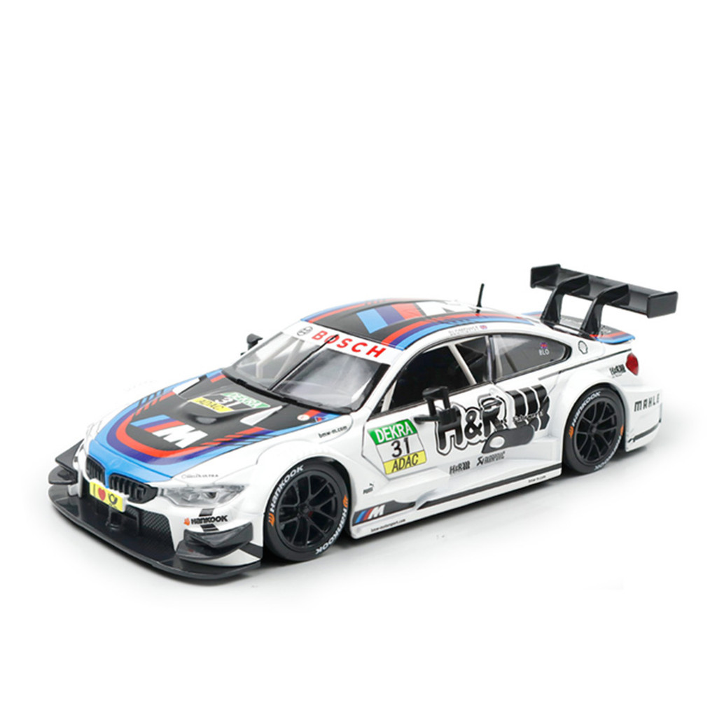 1: 24 BMW M4 DTM Alloy Racing Car Model จําลอง New Era Rally Sports Car Collection รถของเล่น 2NCB