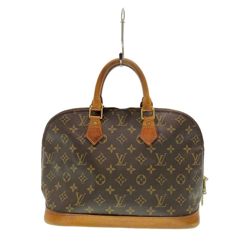 Louis VUITTON Canvas กระเป๋าถือ PVC สีน้ําตาล Alma BB_Monogram Canvas_BRW BRW ส่งตรงจากญี่ปุ่น มือสอ