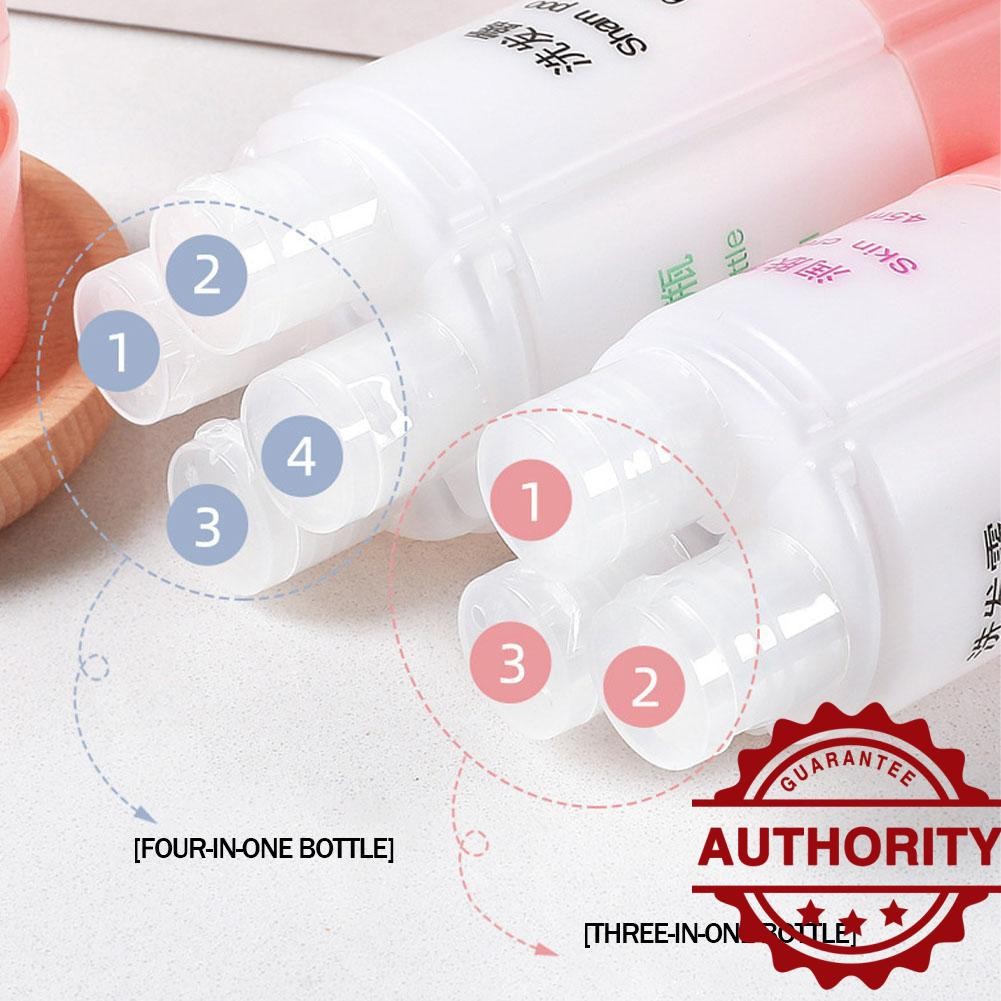 4-in-1 Travel Sub-bottle แชมพู Body Wash Travel Sub-bottle เครื่องสําอางซิลิโคนเปล่า G9