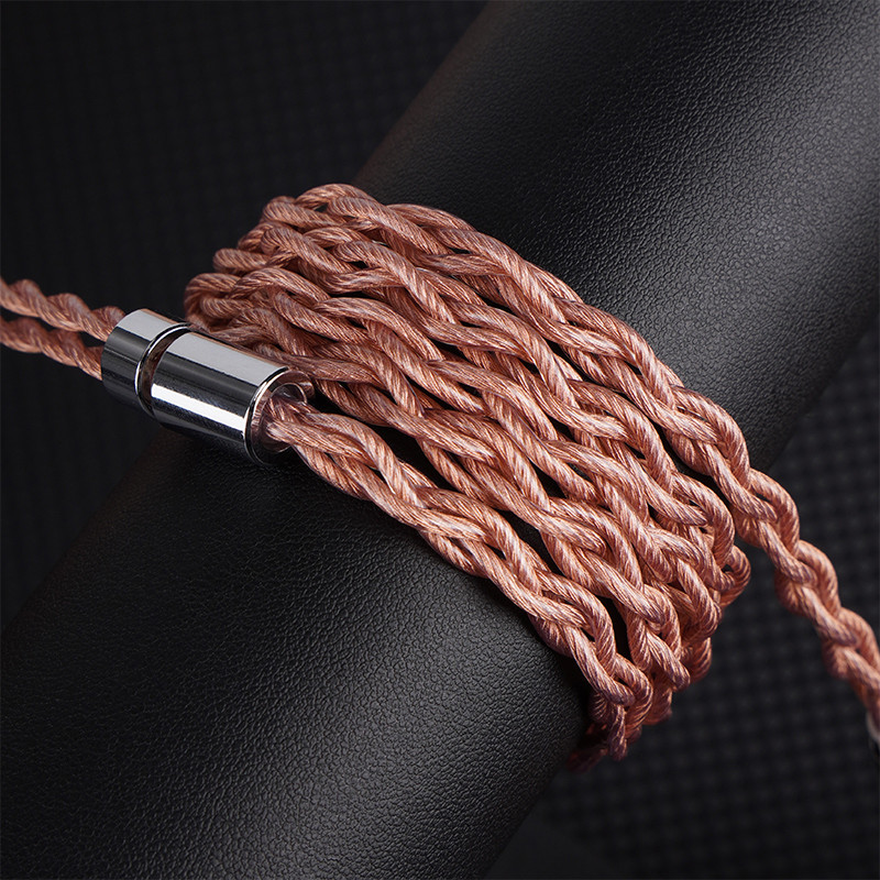 Nicehck EarlOFC 5N OFC + 5N Silver Plated OFC HiFi สาย MMCX 2Pin สําหรับ KATO S12 PRO ZERO Tangzu Fudu CHU II