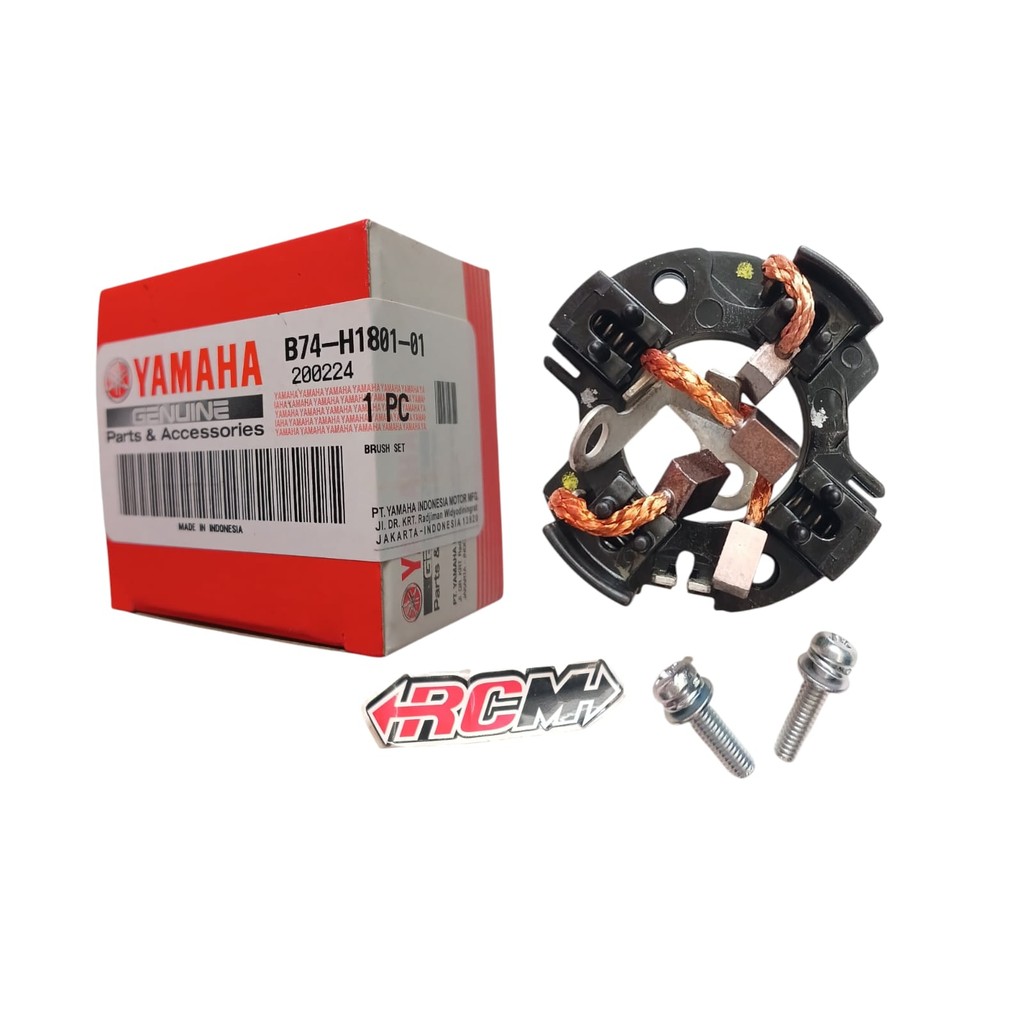 B74-H1801-01 ชุดแปรง COOL KUL CHARCOAL STARTER XMAX R25 MT25 ORIGINAL YAMAHA