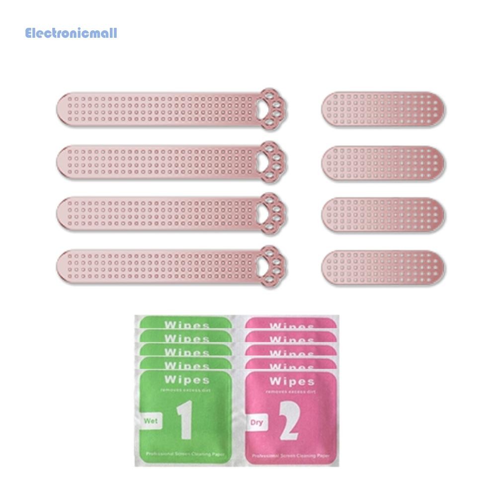 Cat Paw Phone สติ๊กเกอร์ตาข่ายกันฝุ่นลําโพงตาข่าย Earpiece Hole Cover สําหรับ iPhone [ElectronicMall01.th]