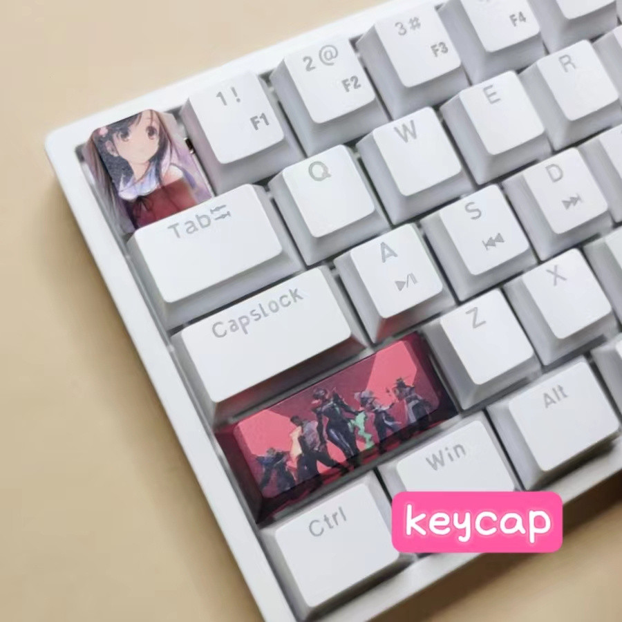 Valorant Keycap PBT Shift+ESC Keycap สําหรับคีย์บอร์ดเครื่องกล