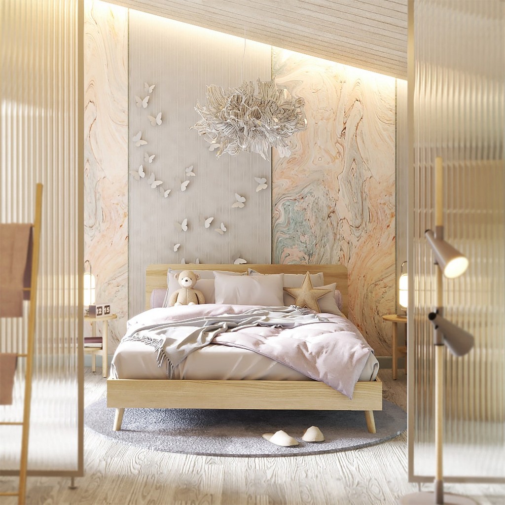 SB Design Square เตียง 6 ฟุต KC-PLAY รุ่น PLAYEAH สีลินเบิร์ก (188x205x84 ซม.) แบรนด์ KONCEPT FURNITURE