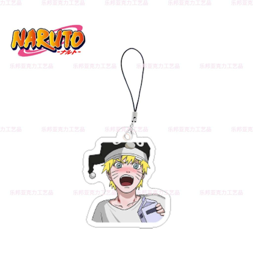 Naruto Shippuden Uzumaki Naruto Hinata cp พัดลมภาพเคลื่อนไหวอุปกรณ์ต่อพ่วงอะคริลิคกระเป๋าเป้สะพายหลั