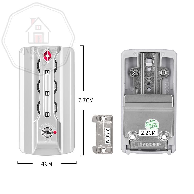 [พร้อมสต็อก] Tsa13066 customing Lockศุลกากรล็อคกรอบอลูมิเนียมรถเข็นกรณีซ่อมกระเป๋าเดินทางอุปกรณ์เสริม tsa007ศุลกากรล็อค