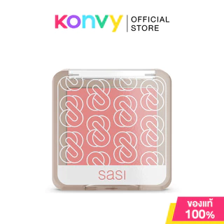 SASI Girls Can Shine Blush On 6g ศศิ บลัชออนผสมชิมเมอร์เนื้อละเอียด.