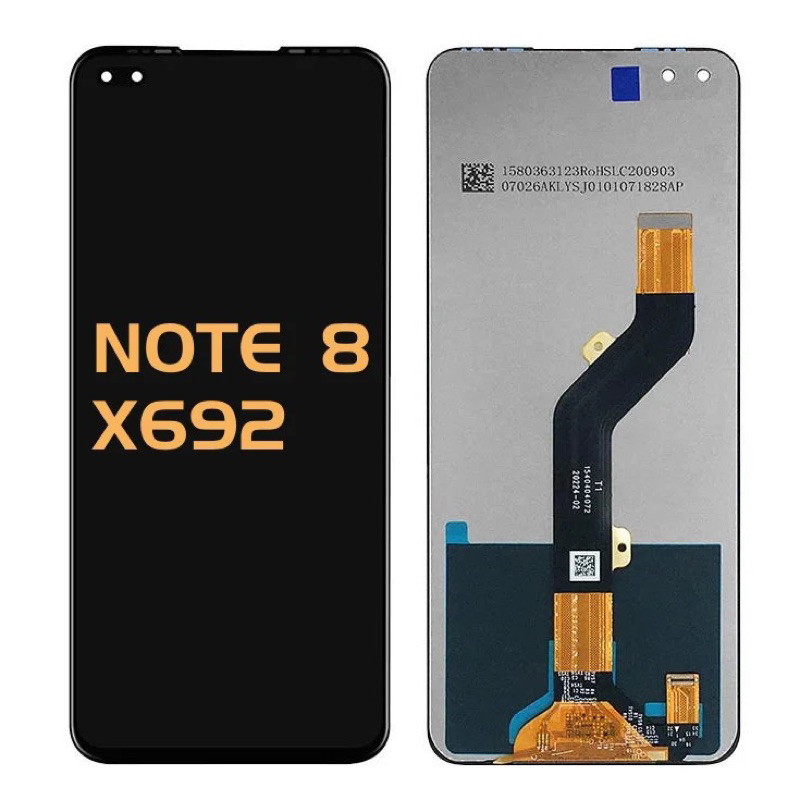 หน้าจอ LCD Display infinix note8/X692 อะไหล่มือถือ   แถม ฟิล์มกระจก+ชุดไขควง