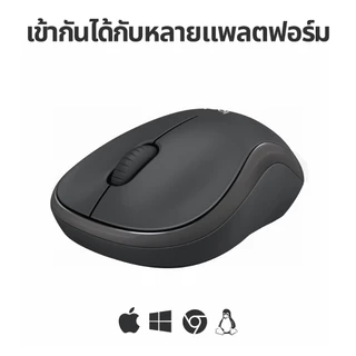 LOGITECH M240 SILENT BLUETOOTH MOUSE เมาส์บลูทูธไร้สาย ไม่มี USB RECEIVER