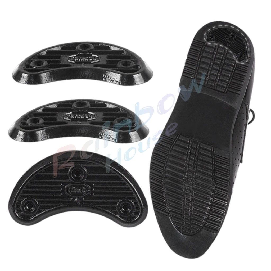 R.H. เกือกม้า แบบพลาสติกอ่อน กันส้นรองเท้าสึก ขายเป็นคู่ Shoe Repair Pad