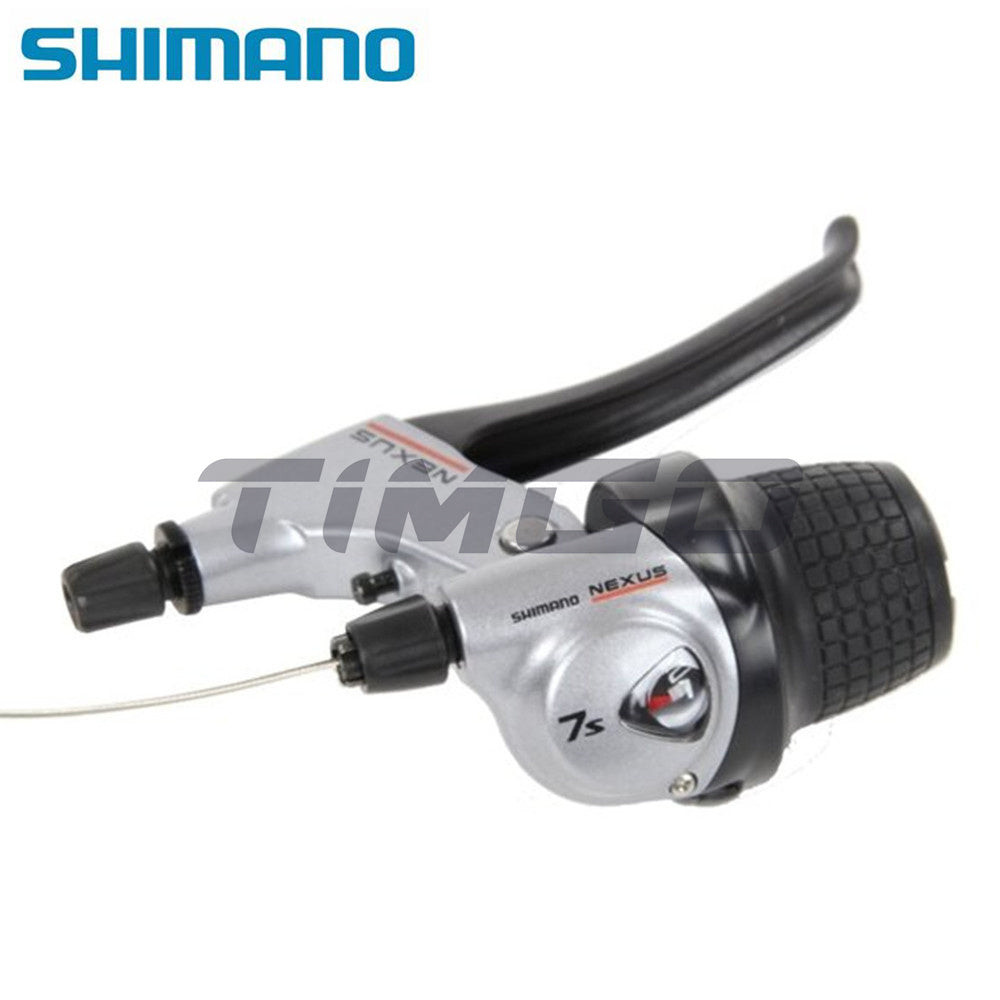 Shimano Nexus SB-7S45 7 ความเร็วขวา Shifter เบรค Combo Lever เกียร์ภายในพร้อมสายเคเบิล