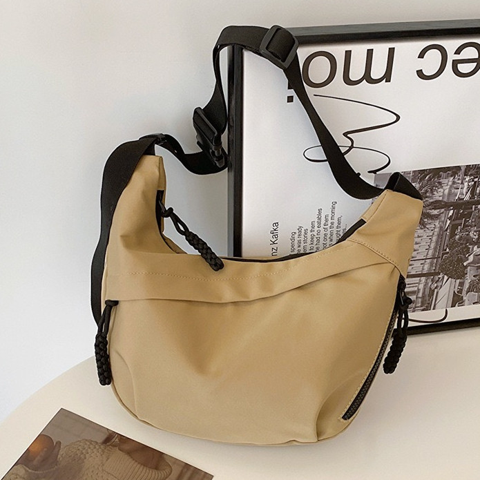 Mumu ผ้าใบ Unisex นักเรียนกระเป๋าสะพายผู้หญิงไหล่กระเป๋าลําลองสําหรับผู้หญิง