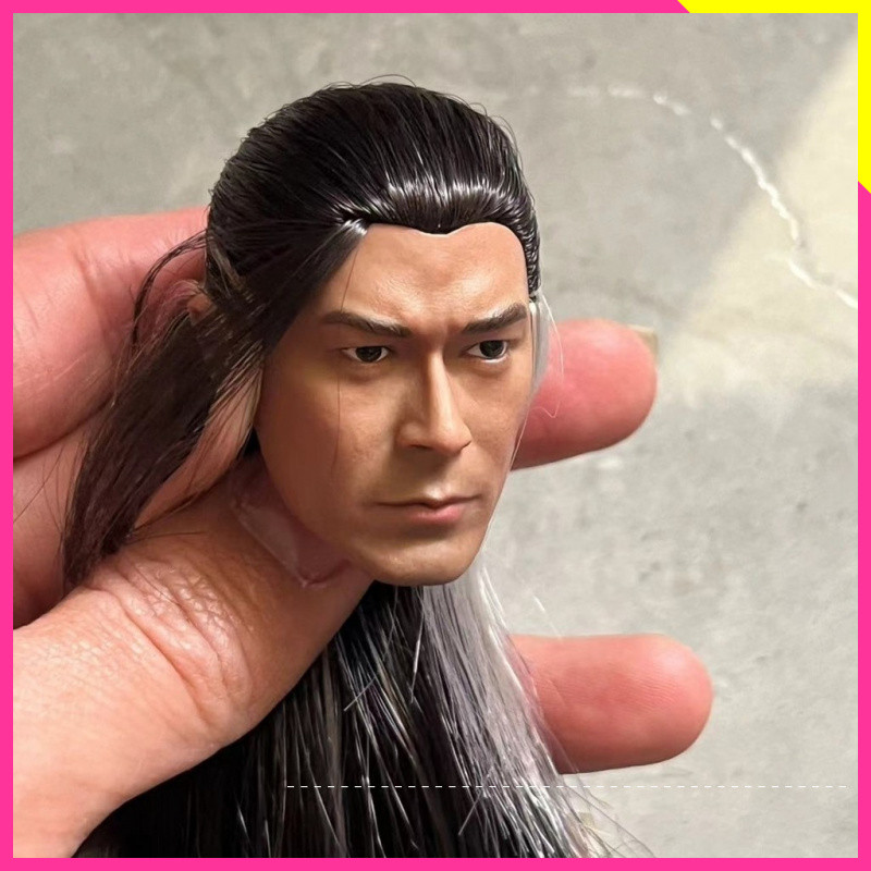 ราคาถูกสุดๆ # Bingren 1/6 Head Carving Yang Guo Gu Tianle Hair Planting Edition Long Hair Edition Condor Heroes