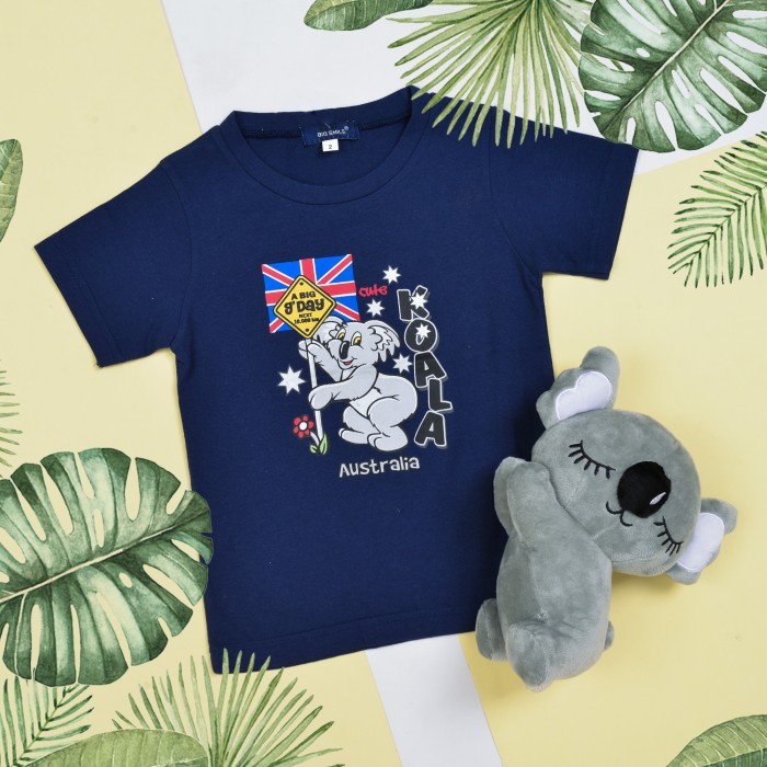เสื้อยืดเด็กชาย Bobobear Australia Series 10