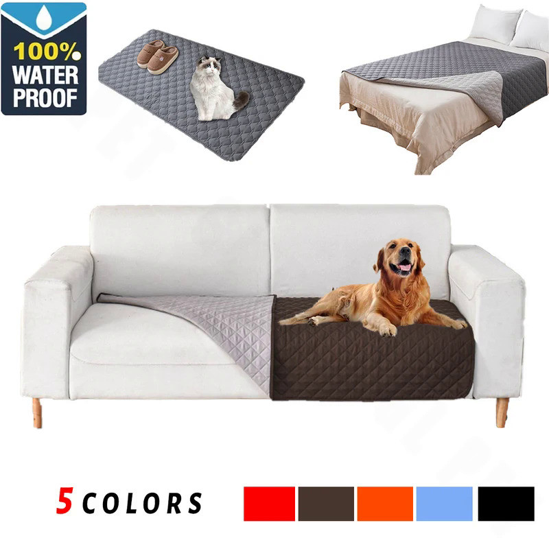Pet Waterproof Blanket Bed Pet Sofa Protector 7 Sizes Waterproof Dog Bed Cover Mat Car Cover For Dog