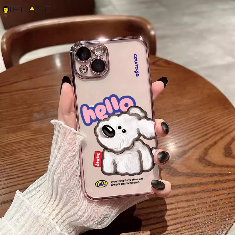 สําหรับoppo A98 A97 A96 A95 A94 A93 A92 A72 A52 A92s A91 A83 A1 4G 5Gเคสโทรศัพท์น่ารักWest Highland 