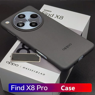 For OPPO Find X8/X8 Pro Original Phone Case Ultra Slim Soft Back Case Shockproof Matte Luxury Rubber Skin Cover Anti-Fingerprint
