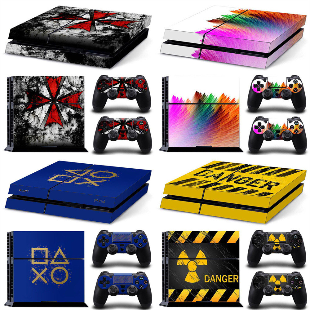 Maxzone PS4 คอนโซลเกมสติกเกอร์ป้องกัน Originality สติกเกอร์ผิว