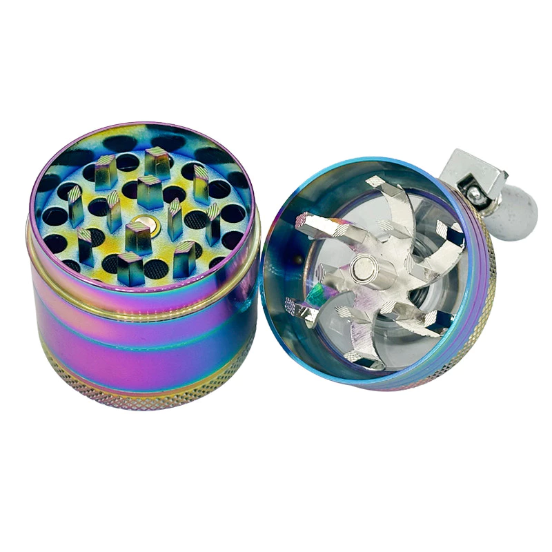 40mm มือหมุนเฮิร์บ grinder วัสดุโลหะ 4 ชั้น Grinder ครัวส่วนผสมแกดเจ็ตของขวัญคริสต์มาส thumbnail 4
