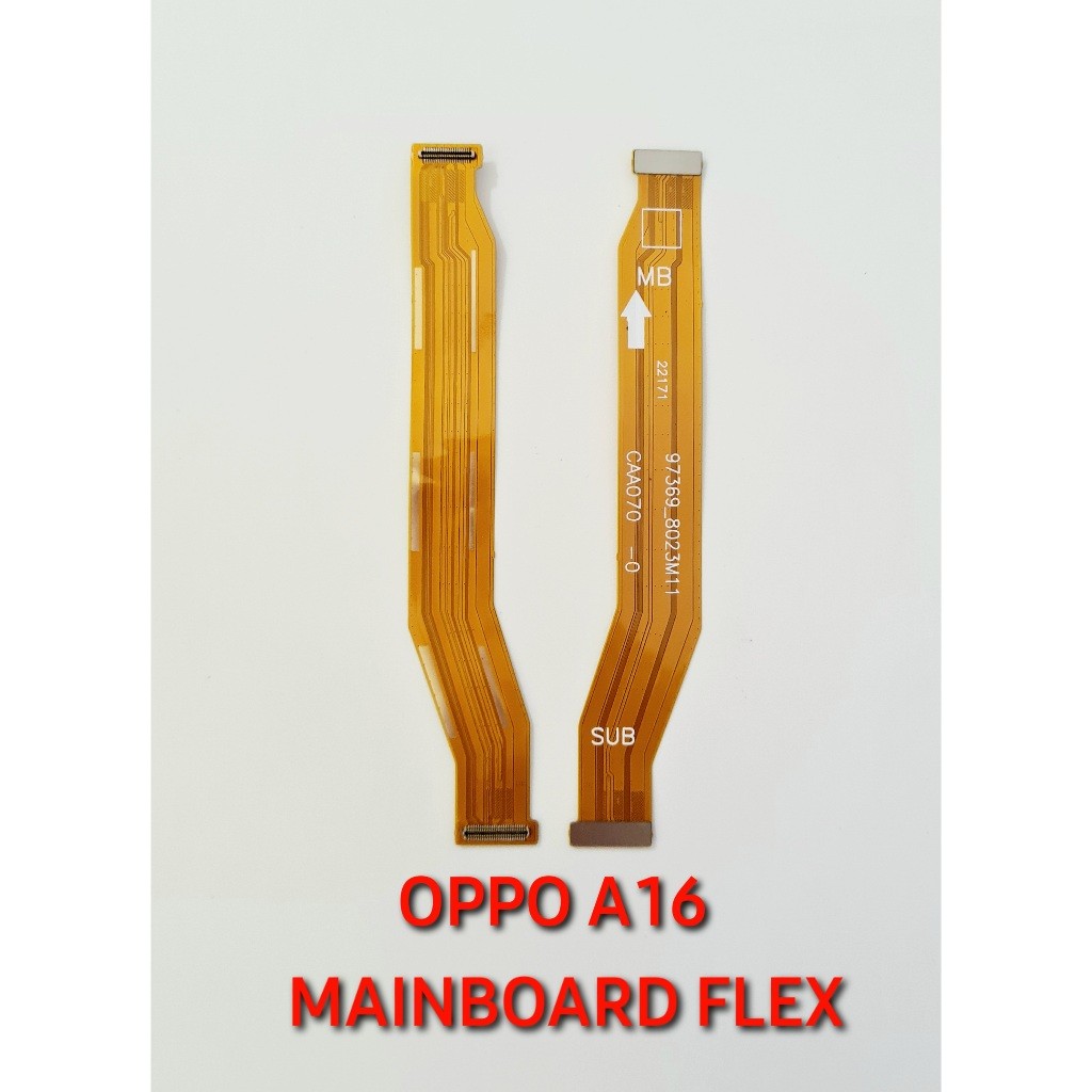 Dccam Oppo A16 เมนบอร์ดหลักตัวเชื่อมต่อจอแสดงผล LCD Flex Cable