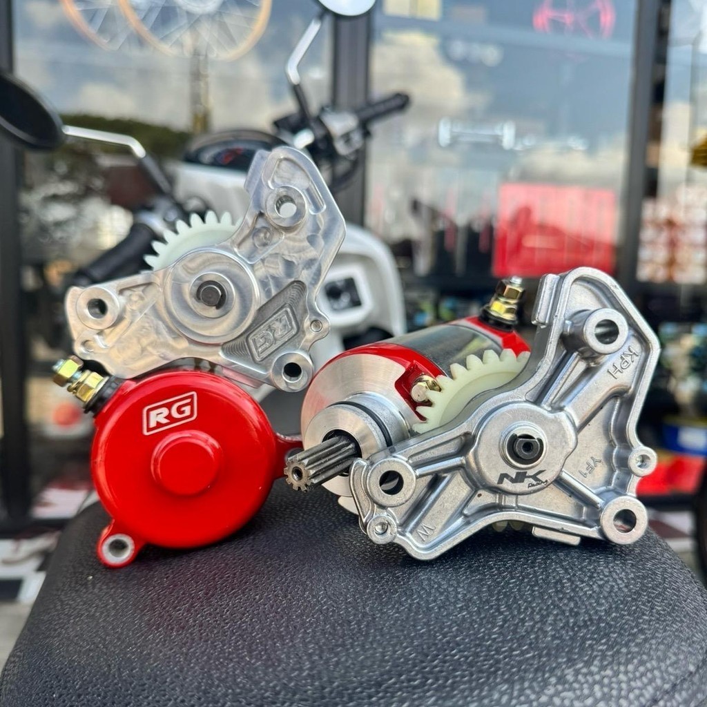 ไดร์ RG + ปั้มน้ำมันเครื่องแต่ง RG งานCNC RGแท้ สำหรับ W125 (2005-2022) ปั๊มน้ำมันเครื่องแต่ง RG เวฟ