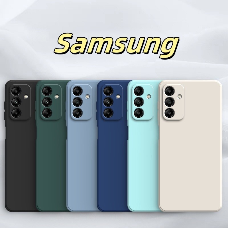เคส samsung A16 A06 A05 สี Macaron ซิลิโคนเหลว มือถือ drop(1YT)