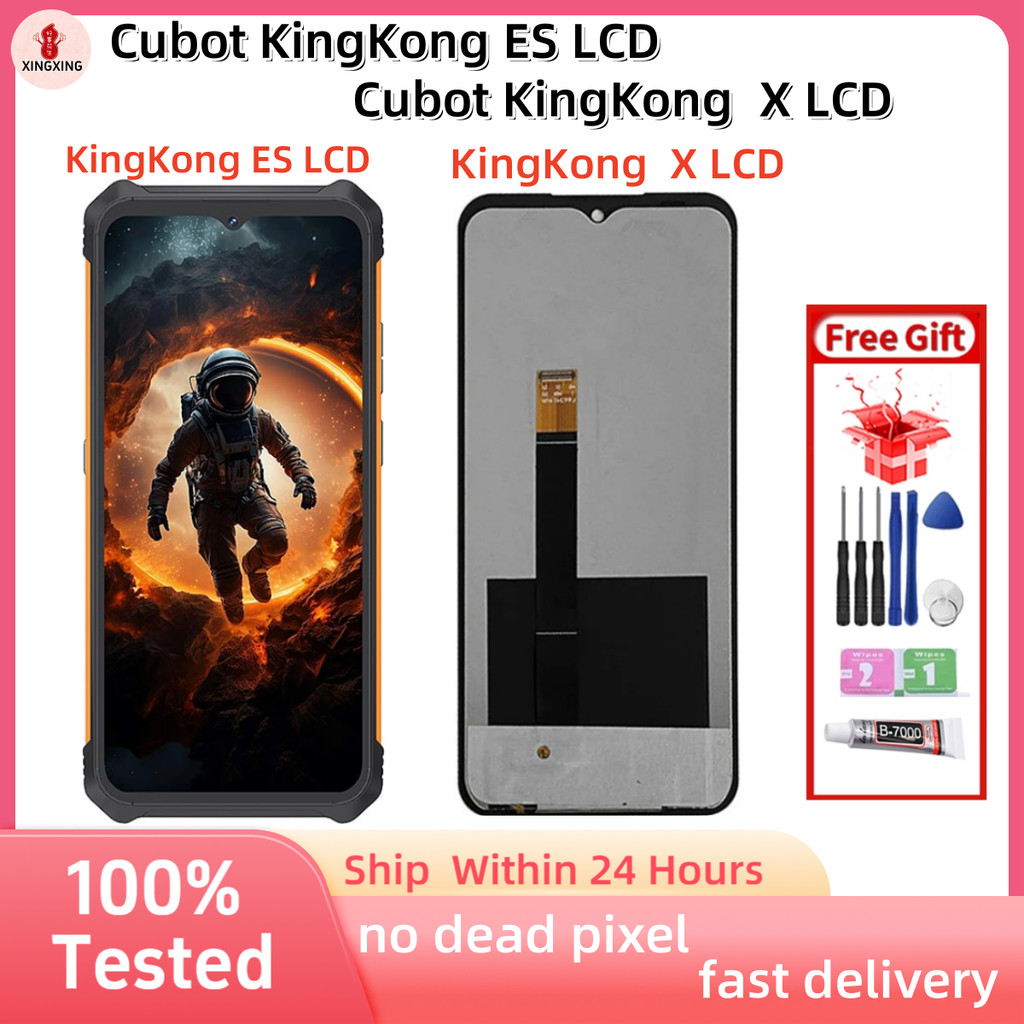 Cubot KingKong ES LCD/Cubot KingKong X จอแสดงผล LCD Touch Screen Digitizer Assembly Replacement
