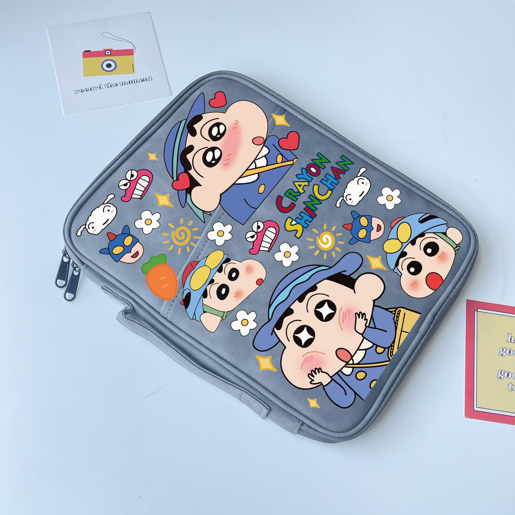 กระเป๋าสําหรับไอแพด แล็ปท็อป สมุดบันทึก 11"/13" เคสใส่แล็ปท็อป กระเป๋าโน๊ตบุ๊ค รูปแบบกระเป๋าโน๊ตบุ๊คลายการ์ตูน