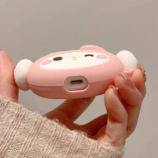 Meileti Kulomi ซิลิโคน สําหรับ AirPods 4 AirPods Pro AirPods Pro2 3/2/1 รุ่นหูฟังไร้สายบลูทูธปลอก