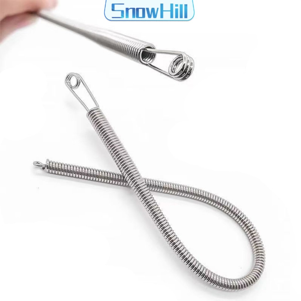 สปริงเข็มร้อยยางยืด เข็มร้อย  คลิปตะขอกลึงเชือก ดึงยางขอบกางเกง Rope Threading Tool S.H