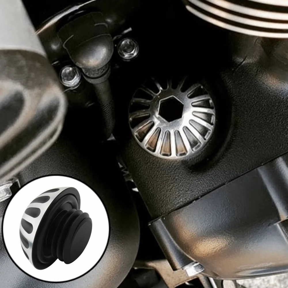 สําหรับ Triumph Bobber T100 T120 รถจักรยานยนต์ Crankcase Cap CNC เครื่องยนต์น้ํามันสกรูฝาครอบปลั๊กความเร็ว Twin อุปกรณ์เสริม