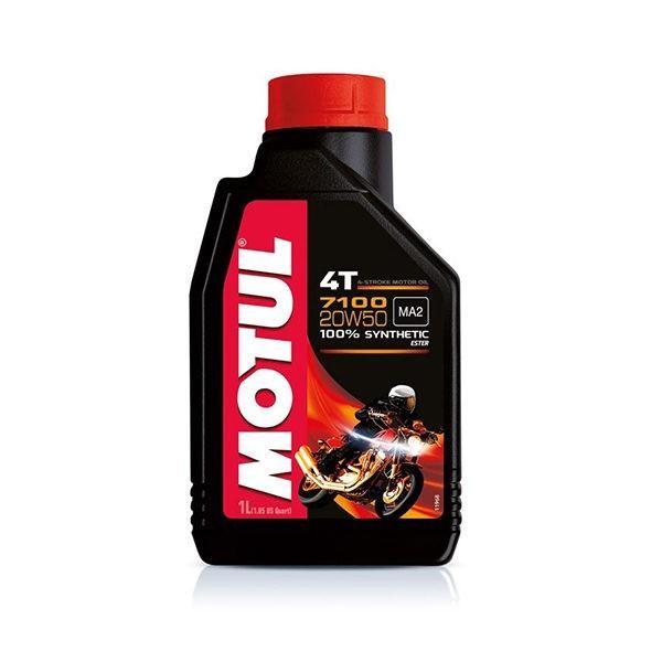 Motul 7100 Synthetic 100% 4T Ester Technology 20W50