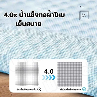 แผ่นเจลเย็นแมว เจลเย็นสัตว์เลี้ยง เบาะเย็นแมว นุ่มและสบาย ความรู้สึกเย็นระบายอากาศ