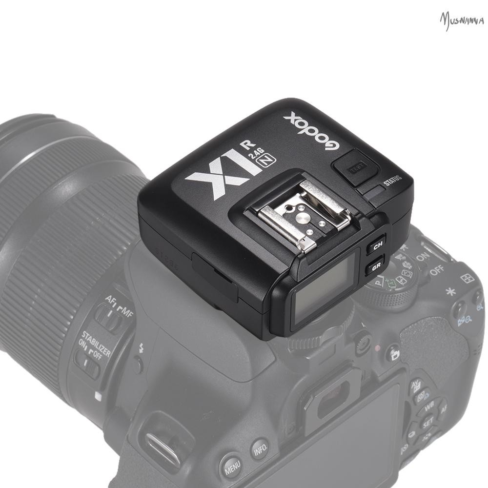 Godox X1R-N TTL 2.4G Wireless Flash Trigger Receiver สําหรับกล้อง DSLR สําหรับ X1N Trigger Flash Tri
