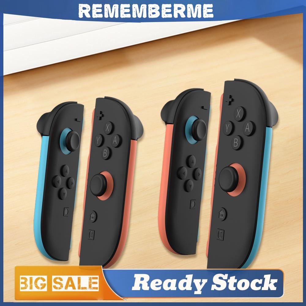 สําหรับสวิตช์ 2 Joy-Con ซ้ายและขวาควบคุมทดแทนแถบตกแต่ง