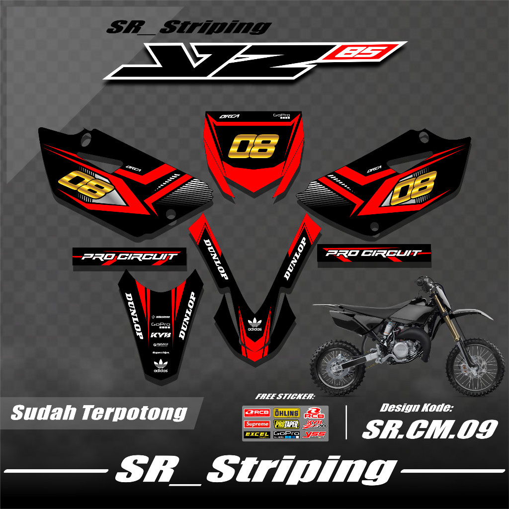 Yz 85 ใหม่ เปลื้องผ้า / yz 85 ใหม่ การเปลี่ยนแปลง / yz 85 ใหม่ / yz 85 สติกเกอร์ใหม่ / yz 85 ใหม่รถจ